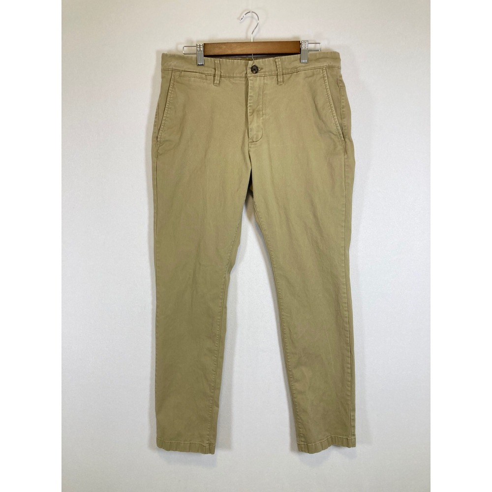 Classic Preppy Goodfellow & Co Mens 34x32 Khaki Slim Every Wear Chino Pants